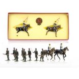 Dorset Soldiers Limited Edition sets '5th Royal Inniskilling Dragoons Marching Past' and 'HRH The