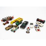 Corgi TV and Film Toys, including 258 The Saint's Volvo, 268 The Green Hornet's Black Beauty, with