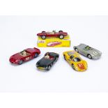 Solido Racing and Competition Cars, No 129 Ferrari 2L5, red body, brown interior, RN152, Ferrari F1,