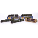 Hornby-Dublo 00 Gauge 3-Rail Locomotives and Tenders, EDLT 20 BR green Bristol Castle and LT25 LMR