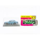 Nacoral Inter-Cars (Spain) 1/43 Volvo 244DL Ref 124, pale blue body, black interior, metallic blue