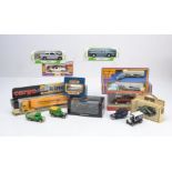 Modern Diecast Vehicles, a boxed collection of vintage and modern private and commercial vehicles,