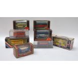 Diecast Buses Coaches and Trams, a boxed/cased collection of vintage and modern vehicles including