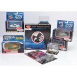 James Bond Diecast Models, a boxed collection mainly by Corgi including TY95903 Film Canister gift