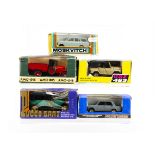 Russian/USSR 1/43 Diecast, Moskvitch 427, Vaz 2107, Uaz 469, AMO-F15 Truck, Russo-Balt C24-40, in