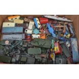 Playworn Diecast Vehicles, a mainly postwar collection in various scales including private,