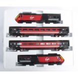 Hornby 00 Gauge Virgin HST Lady in Red and Maiden Voyager Train Pack, comprising 4-car set, in