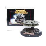 Battlestar Galactica Cylon Baseship, hand-painted cold-cast porcelain model by Legends In 3