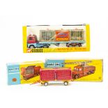 Chipperfield Circus Corgi Toys, 1139 Menagerie Transporter, 1121 Crane Truck, 1123 Animal Cage