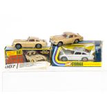 Corgi Toys James Bond Aston Martins, 270 James Bond Aston Martin DB5, silver body, with secret