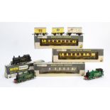 Wrenn 00 Gauge repainted 0-6-0 Tank Locomotives Pullman Coaches and Wagons, Pullman Coaches Car No