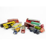 Dinky Toy Large Commercial Vehicles, including 984 Car Carrier, 985 Car Trailer, 914 AEC Articulated