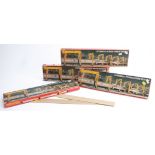 Four Hornby 00 Gauge R290 Single Track Overhead Catenary Packs, in original boxes, VG, three