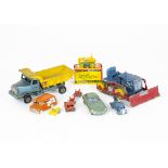 Benbros and Zebra Toys, including Mighty Midget series No 11 Tractor & Hay Rake, in original box,