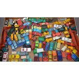 Playworn I:64 Scale Diecast Vehicles, postwar and later examples including vintage private and