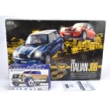 Scalextric Italian Job Set and other Slot Car Sets, Italian Job Set, issued by Marks and Spencer