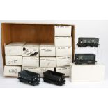 American O Gauge Hopper Cars by Atlas, eighteen bogie hoppers including 7 'ISLR' ore wagons, 1