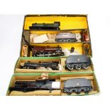 A Bassett-Lowke O Gauge LMS 4-4-0 Locomotives 'Project Box', an original B-L train set box