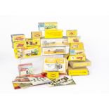 Dinky Toy and Other Empty Boxes, including 36f British Salmson Four-Seater Sports Car Trade Box, 25d