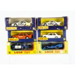 Luso Toys (Portugal), 1/43 M-36 Fiat Policia, Fiat 131 Abarth, BMW 320 Racing, Porsche 935 'Lopes