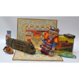 Various 1960s Toys and Games, Marx battery operated Junior Bulldozer (lack driver), Waddington's