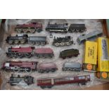 LMS 00 Gauge kit-built or adapted Locomotives, maroon 0-6-2T No 16, black 0-6-0 No 6, maroon 4-4-