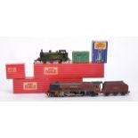 Hornby-Dublo 00 Gauge 2-Rail Locomotive Coaches and Accessories, unboxed BR maroon 46245 'City of