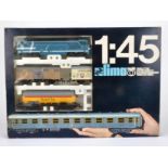 A Lima 1/45 Scale O Gauge 2-rail European Freight Train Set, in original box, comprising SNCF blue