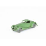 A Bren L Toys Bentley Coupe, all green body, 'Bren L Toys W H Cornelius Ltd' to underside of roof,