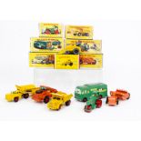 Matchbox King Size and Major Pack, K-1 Weatherhill Hydraulic Shovel, K-2 KW Dart Dump Truck, K-3