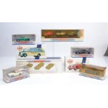 Matchbox Dinky, a boxed collection of vintage private and commercial vehicles, including DY-S 17