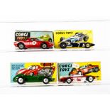 Corgi Toys Competition and Racing Cars, 154 Ferrari F1 Racing Car, 156 Cooper Maserati F1 Racing