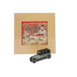 A Hammerer and Kühlwein (Germany) Tinplate Penny Toy Limousine, pale blue body, black roof, 'HK 301'