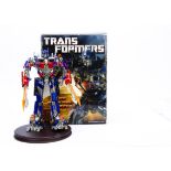 PopBox Collectibles 12" Transformers Optimus Prime Statuette, from 'Transformers Revenge of the
