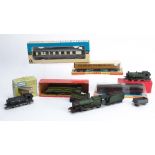 Graham Farish and Kitmaster 00 Gauge Locomotives Coaches and Motorised Van, unboxed GF BR black 9410