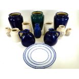 A group of 20th Century and earlier stoneware jugs and jars, to include 'Ideal Food Virol A