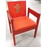 A pair of 1960s Investiture chairs by Remploy, designed by Anthony Armstrong Jones, stamped to under