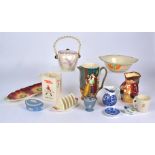 A mixed quantity of predominantly British 20th century ceramics, to include a Beswick Romeo and