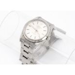 A 1990s Rolex Oyster Perpetual Air-King stainless steel gentleman's wristwatch, 34mm, ref. 5500,