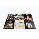 Neil Young and Related LPs / 12" Singles, seventeen albums and three 12" singles by Neil Young,