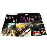 Sixties LPs, ten original albums of Sixties artists comprising The Beatles, Cream, Rolling Stones,