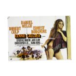 Hannie Caulder (1971) UK Quad poster, for the Tigon western starring Raquel Welch, the poster