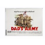 Dad's Army (1971) UK Quad poster, this being a spin-off from the highly successful TV series, the