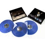 David Bowie Box Set, A Reality Tour - Three album Box set on Blue Vinyl with Inserts - all in EX+