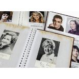 Coronation Street / Signatures, nine albums containing approximately three hundred and fifty cast
