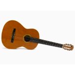 Acoustic Guitar, acoustic guitar - Alhambra, SA, Muro De Alcoy label, missing one string, good