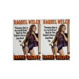 Two Hannie Caulder (1971) UK Double-Crown posters, for the Tigon western starring Raquel Welch,