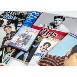 Elvis DVDs/CDs/Books, a large collection containing ten DVDs including limited edition 'That's the