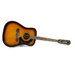 Framus 12 String Guitar, a Framus 12 string acoustic guitar model 5/296 tobacco s/b - s/n 14871,