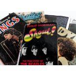 History of Rock /Beatles Books, seven volumes of 'The History of Rock' , five books about The